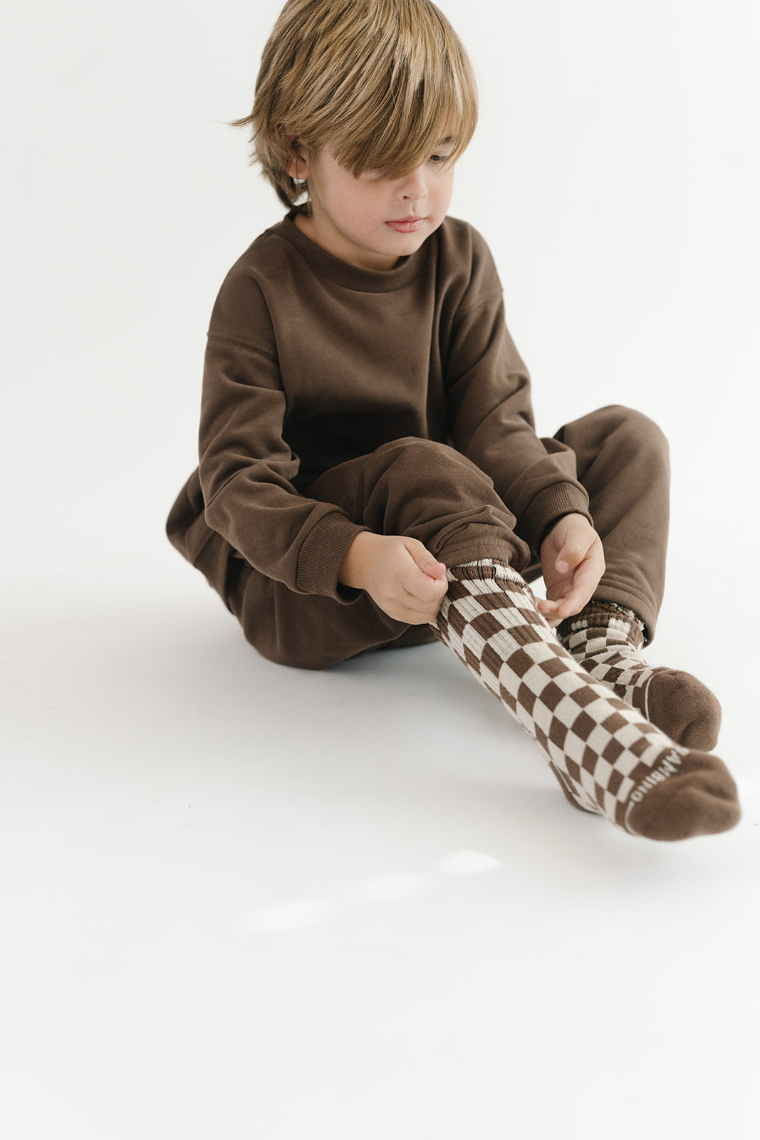 Leo Checker Sock