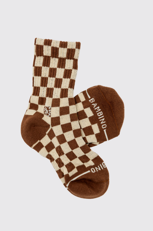 Leo Checker Sock
